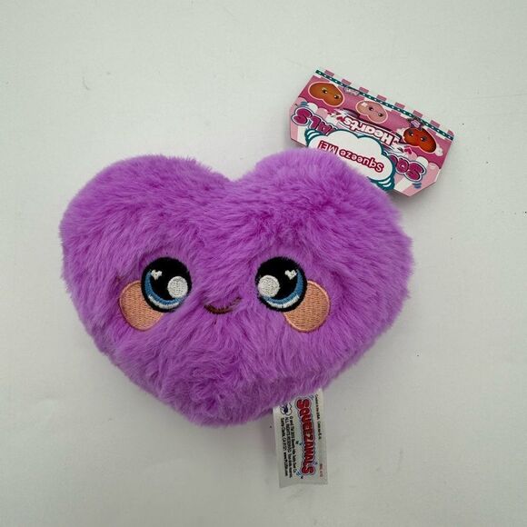 Squeezamals Heart/Hearts Scented Slow Rise Valentines Day Plush - Picture 1 of 5